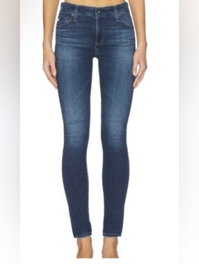 AG Farrah High Waist Ankle Skinny Jeans